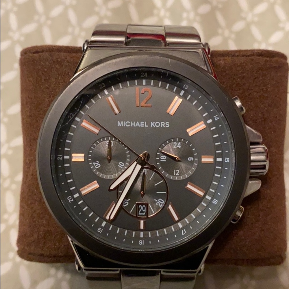 MICHAEL KORS Quartz Gunmetal Men's Watch MK8151